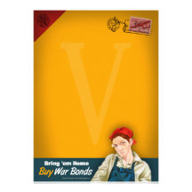 Propaganda Stationery Personalized Invites