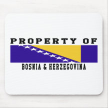 Property Of Bosnia & Herzegovina Mousepads