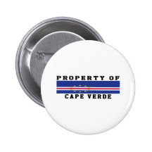 Property Of Cape Verde Pins