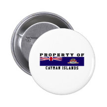 Property Of Cayman Islands Pins