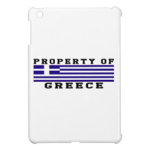 Property Of Greece iPad Mini Cases