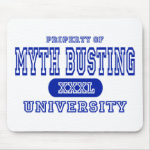 Property of Myth Busting Univeristy Mouse Mat