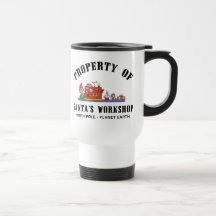 Property of Santa's Workshop Gift Coffee Mugs
