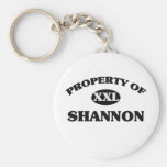 Property of SHANNON Key Chains
