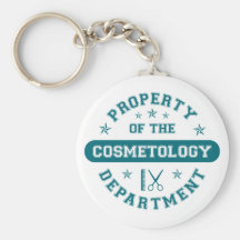 Property of the Cosmetology Department Keychains