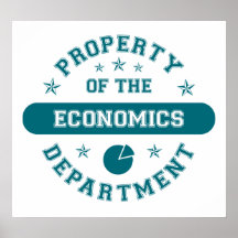 Property of the Economics Department Posters