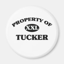 Property of TUCKER Refrigerator Magnets