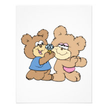 proposal wedding bears announcements