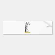 PROSECUTOR BUMPER STICKERS