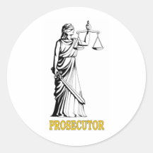 PROSECUTOR STICKER