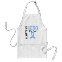 Prostate Cancer Always My Hero My Dad Apron
