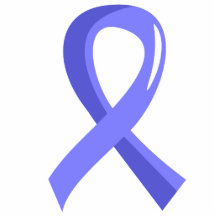 Prostate Cancer Light Blue Ribbon 3 Photo Sculpture