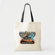 Prostate Cancer Ride For a Cure Canvas Bag