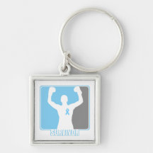 Prostate Cancer Winning Survivor Key Chains