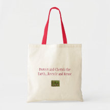 Protect and Cherish the Earth Bag