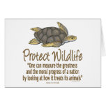 Protect Sea Turtles Card