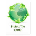 Protect The Earth Postcards