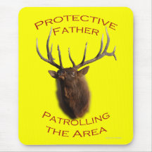 Protective Father Mousepad