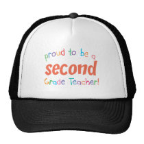 Proud 2nd Grade Teacher hats