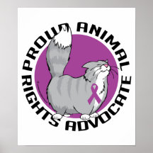 Proud Animal Rights Advocate Print