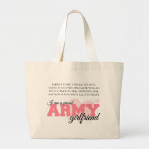Proud Army Girlfriend Bags