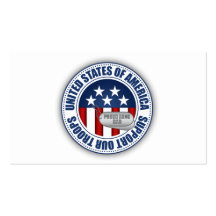 Proud Army National Guard Dad Business Card Templates