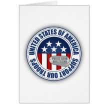 Proud Army National Guard Girlfriend Greeting Card