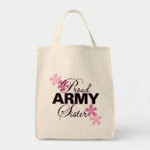 Proud Army Sister Bag