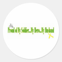 Proud Army Wife Stickers