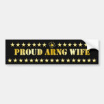 Proud ARNG Wife Star Bumper Stickers