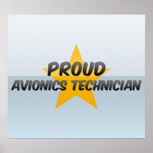 Proud Avionics Technician Poster