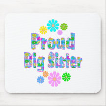 Proud Big Sister Mouse Pads