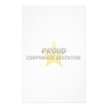 Proud Corporate Executive Customized Stationery