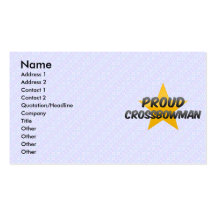 Proud Crossbowman Business Card