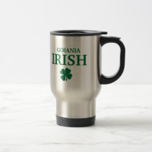 Proud Custom Goiania Irish City T-Shirt Mugs