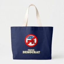 Proud Democrat Tote Bag