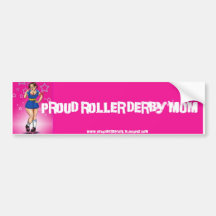 Proud Derby Mum Bumper Stickers