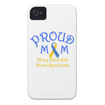 Proud Down Syndrome Mum iPhone 4 Cover