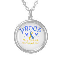 Proud Down Syndrome Mum Personalized Necklace