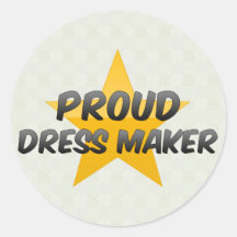 Proud Dress Maker Sticker