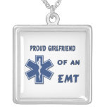 Proud EMT Girlfriend Pendant