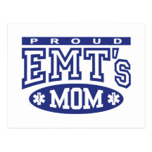 Proud EMT's Mum Post Card