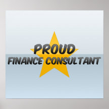 Proud Finance Consultant Print