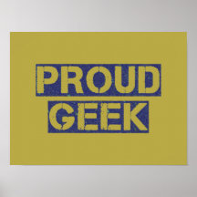 Proud Geek Posters