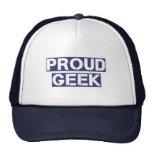 Proud Geek Trucker Hats
