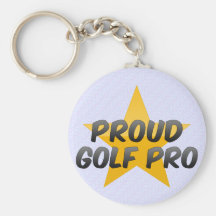 Proud Golf Pro Key Chain