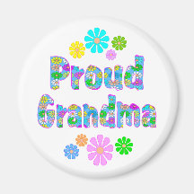 Proud Grandma Fridge Magnets
