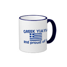 Proud Greek Yia Yia Mug