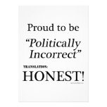 Proud & Honest Custom Invite