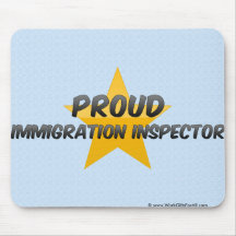 Proud Immigration Inspector Mouse Pads